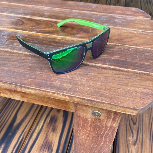 Skeleton Optics KNOX #003 TwoTone NP Black/Green - Picture 2 of 6